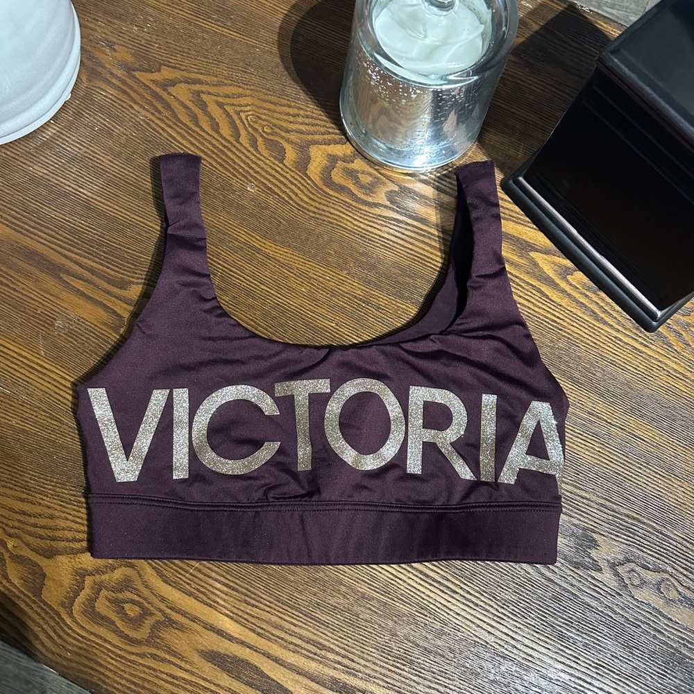 Victoria's Secret Purple Racerback Sports Bra